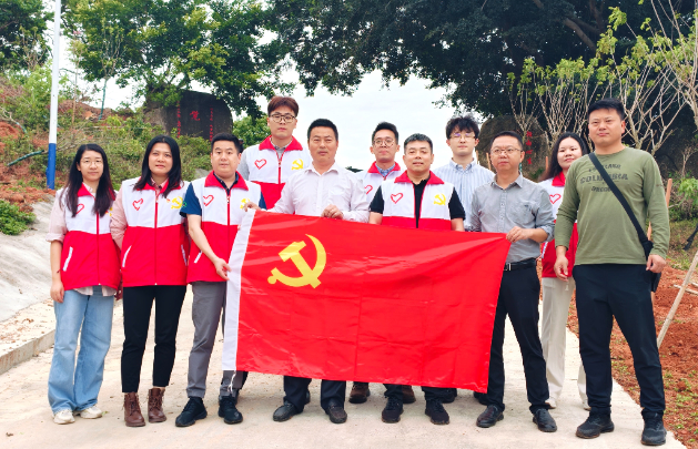 春风送暖 绿满邦山—我协会党支部组织开展义务植树活动